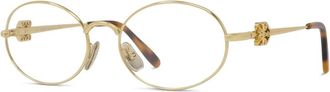 Loewe Anagram Bril - Dames - Accessoires - Geel - Maat: 53 MM
