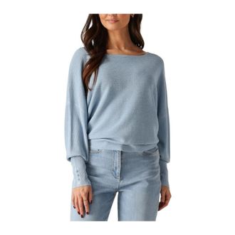 Nukus Nukus, Dames, Truien, Blauw, Maat: L