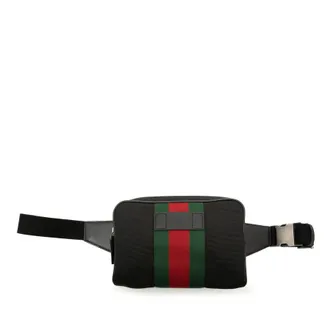 Gucci Pre-owned Gucci Canvas Techno Web Belt Bag Ladies SP1WNEPZKBSPIPR2