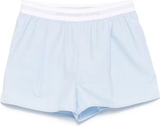Alexander Wang Shorts in cotone - Blu