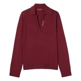 Gucci Mujer, Jerseys, Rojo, Talla: XS