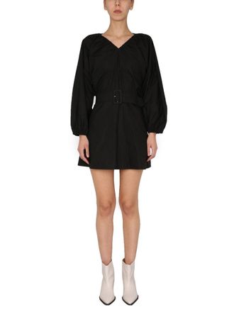 Patou Balloon Sleeves Dress