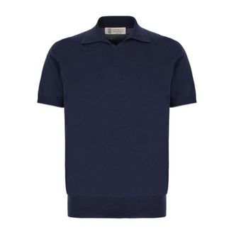 Brunello Cucinelli Uomo, Top, Blu, XL, new