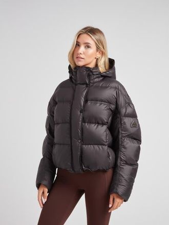 JACK1T Cloud Boss Hooded Puffer Jacket in Black at Nordstrom, Size X-Small