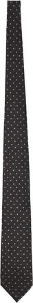 Tom Ford Stropdas met stippen - Grijs