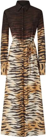 Pinko Annabel Dress - Dames - Shirt Kleedjes - Veelkleurig - XS - Polyester - Kleedjes