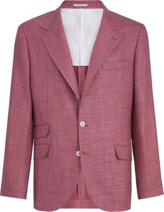 Brunello Cucinelli Blazer monopetto - Rosa