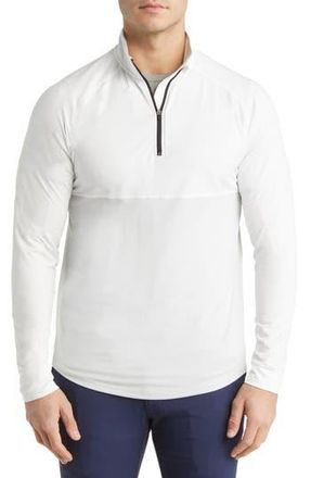 Swannies Liam Quarter Zip Pullover in White-Glacier at Nordstrom Rack, Size Xx-Large