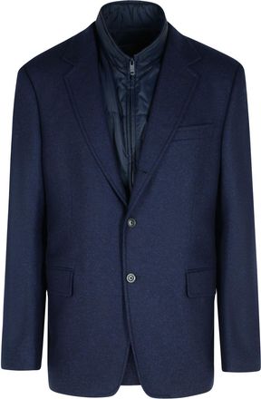 Fay db Navy Polyamide Jacket