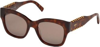Tod's Light Havana Zonnebrillen - Dames - Zonnebrillen - Veelkleurig - 53 MM - Accessoires