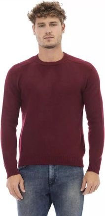 Alpha Studio Crewneck Long Sleeve Ribbed Sweater