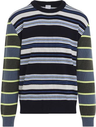 Paul Smith Dark Navy Crew Neck Sweater