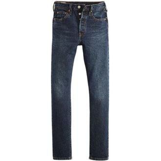 Levi's Levis Womens/Ladies 501 Same Intent Skinny Jeans (Dark Blue) Cotton - Size 25 Extra Short