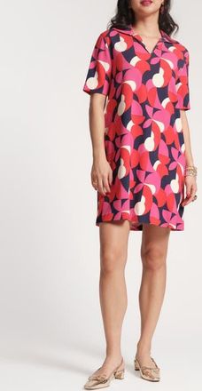 Frances Valentine Virginia Dress Kaleidoscope in Pink/purple/multi at Nordstrom, Size X-Large