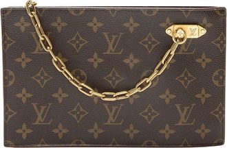 Louis Vuitton Monogram Canvas Legacy Chain Clutch (Authentic Pre-Loved)