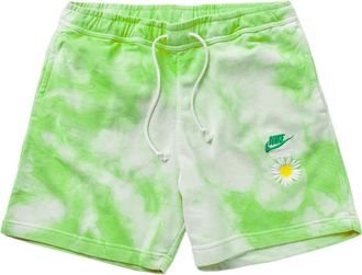 Nike Sportswear French Terry Shorts Floral Green DM5016-332