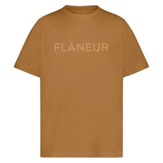 Flaneur Flâneur, Heren, Tops, Bruin, Maat: XL Katoen