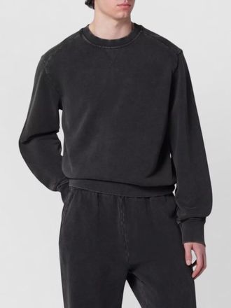 Entire studios crew neck sweater long sleeves detailing