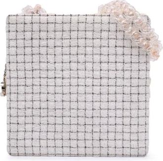 Chanel Pre-owned Cross Body Bags, female, White, Size: ONE SIZE Pre-owned Fabric chanel-bags