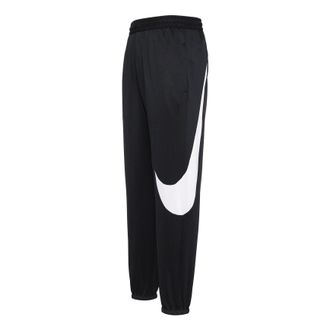 Nike MENS Fleeced Big Hook Casual Ankle Banded Pants Black CK6613-010