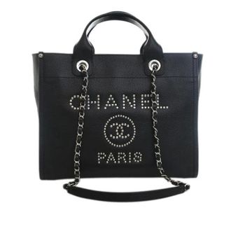 Chanel Pre-owned Deauville Tote - Pre-owned - Mujer - Negro - ONE SIZE