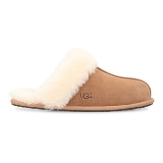 UGG Ugg, Schoenen, Dames, Bruin, 35 EU, Wol, Scuffette II Suede Mules