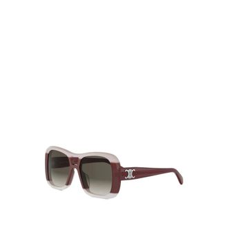 Celine Sunglasses, female, Multicolor, Size: 55 MM Triomphe Sunglasses
