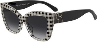 Kate Spade New York Bexley/G/S Asian Fit S37/9O Womens Sunglasses White Size 54