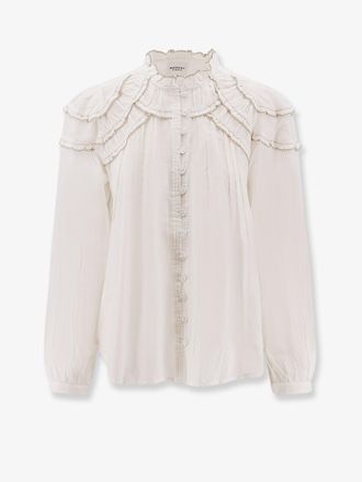 Isabel Marant Camicia Christa in cotone e viscosa - MARANT ETOILE - gender_Woman