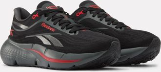 Reebok Laufschuh REEBOK ZIGNITION, Herren, Gr. 42,5, schwarz, rot, schwarz, Textil, Schuhe Laufschuh