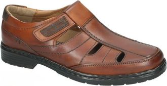 Josef Seibel 42808 Alastair Sandalen - Heren - Sandalen - Bruin - 49 EU - Leer - Schoenen