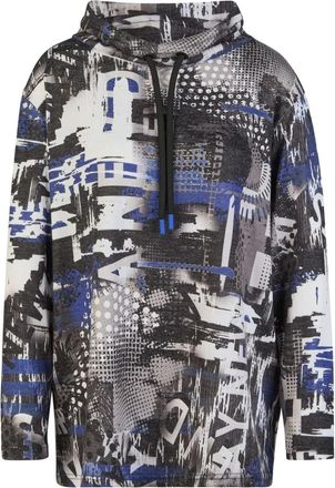 Doris Streich Shirt-Pulli - Heren - Longsleeves - Blauw - 2XL - Polyester - Tops