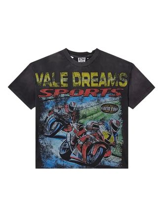 Vale T-shirt met ronde hals - Zwart