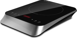 Ardes Ardes Ar1f601 Hobs Negro, Plata Encimera 29 Cm Con Placa De Inducci&oacute;n 1 Zona(s)