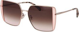 Police Rose Gold Metal Womens Sunglasses