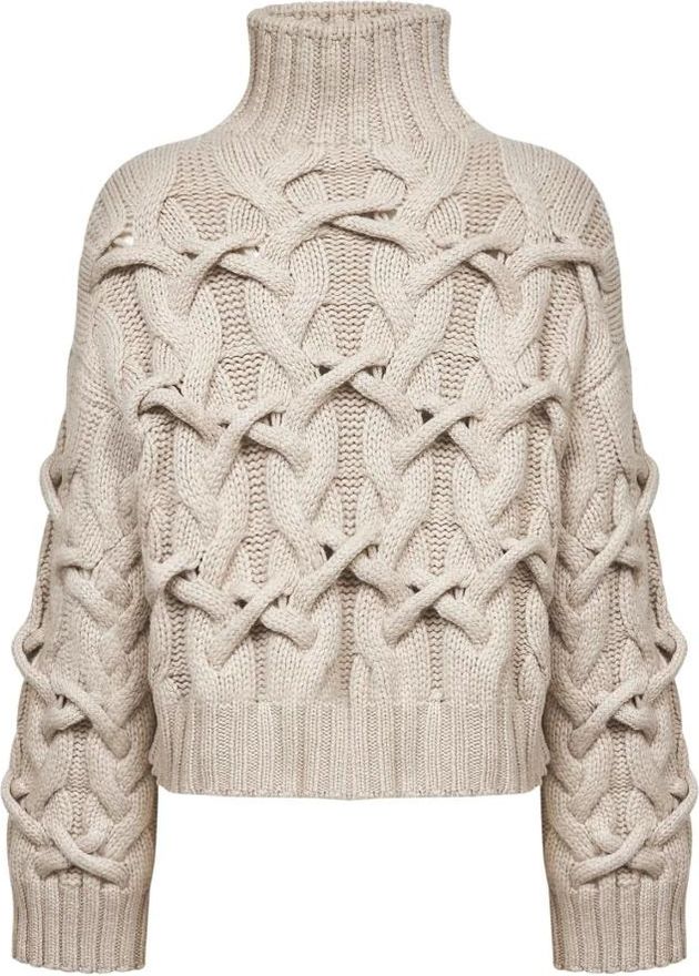 Donna, Maglie, Beige, M, new