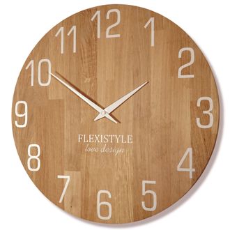 OEM Reloj De Pared De Madera Natur 50 Cm
