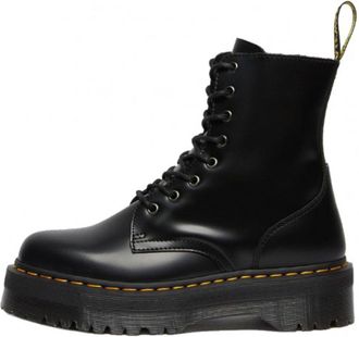 Dr. Martens Womens Boots Jadon Black Leather Upper: Leather; Sole: Rubber