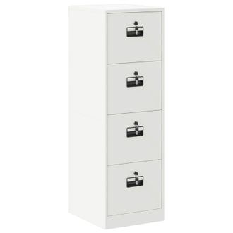 vidaXL Mueble Archivador 44 X 50 X 139 Cm Acero Laminado En Fr&iacute;o Vidaxl
