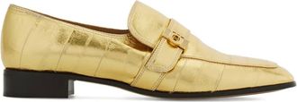Ferragamo Hug loafers met gelakte afwerking - Goud