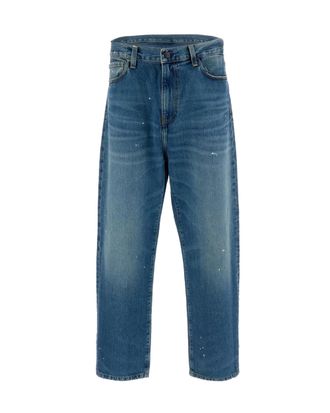 Carhartt Work in Progress Blue Landon Tapered Denim Jeans