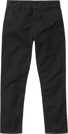 Nudie Jeans Slim-Fit Katoenen Chinos - Heren - Regular Fit Jeans - Zwart - W36 L32 - Katoen - Jeans