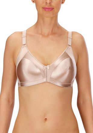 Naturana Minimizer-BH NATURANA Solutions, Damen, Gr. 100, Cup C, beige (light beige), Obermaterial: 93% Polyamid, 7% Elasthan, leicht gl&auml;nzend, unifarben, BHs 