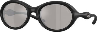 Diesel DL3009U 20026G Mens Sunglasses Black Size 55