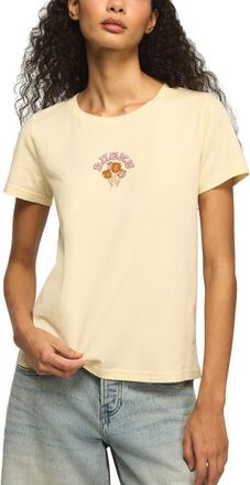 Lucky Brand Flourish Graphic Cotton T-Shirt in Angora at Nordstrom, Size X-Large