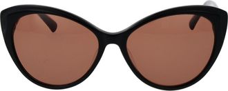 Replay RY 582 S01 Womens Sunglasses Black Size 57
