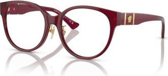 Versace 53mm Phantos optical glasses in Red at Nordstrom
