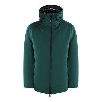 Aquascutum Mens Activehellid Parka Hunter Green Jacket - Size Medium