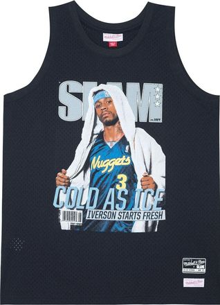 Mitchell & Ness x SLAM SS22 SW BMMKMO22067-DNUBLCKAIV