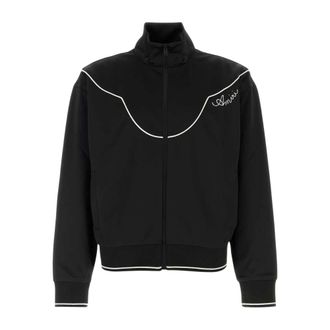 Amiri Tech Fabric Sweatshirt - Heren - Trainingsjackets - Zwart - M - Fitness
